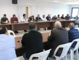 اتحاد المقاولين يناقش تدني أسعار العطاءات بغزة