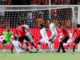 جانب من المباراة