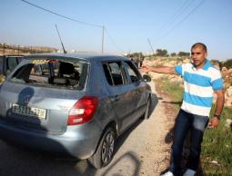 مستوطنون يهاجمون المركبات المارة جنوب جنين