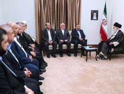 خامنئي: لن ننتنازل عن مواقفنا الداعمة للقضية الفلسطينية وحماس في قلب فلسطين