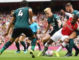 جانب من المباراة