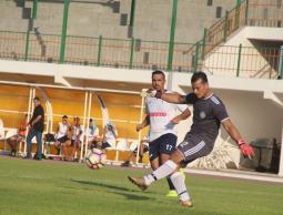 جانب من المباراة