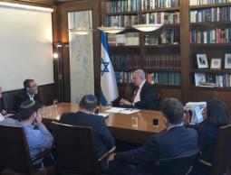 نتنياهو مع قادة أحزاب اليمين (مكتب الصحافة الحكومي)