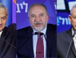 ليبرمان وغانتس ونتياهو