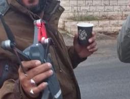 صورة للطائرة المسيرة