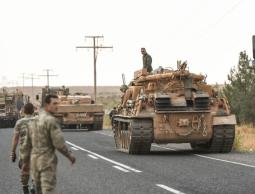 القوات التركية أطلقت عملية نبع السلام بشمال سوريا في التاسع من أكتوبر/تشرين الأول الجاري