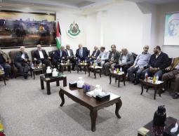 السنوار وحنا ناصر يكشفان تفاصيل لقائهما بغزة