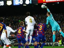 جانب من المباراة