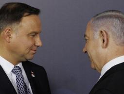 الرئيس البلوندي ونتنياهو (أرشيفية - أ ب)