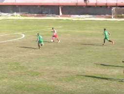 جانب من المباراة