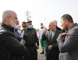 صورة خلال جولة السنوار