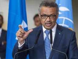 منظمة الصحة العالمية تيدروس أدهانوم