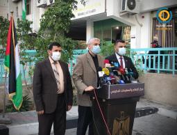 الإيجاز الصحفي بغزة.. تحديد موعد امتحانات الثانوية العامة واصابتين جديدتين (بكورونا)