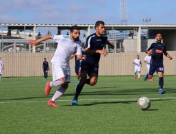 جانب من أحد مباريات غزة الرياضي