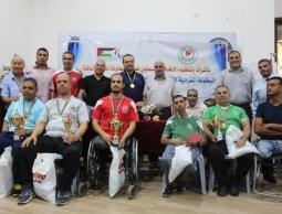 جانب من تتويج الأبطال