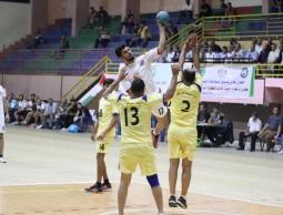 جانب من أحد مباريات دوري اليد