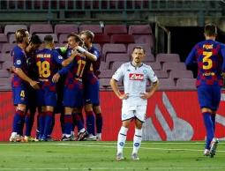 لاعبو برشلونة