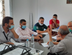 لتصويب الأوضاع.. اجتماع بين الدفاع المدني وأصحاب محطات الغاز والوقود بغزة