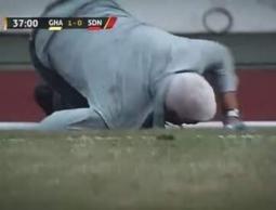 لحظة سقوط فيلود أرضا