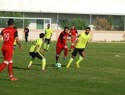 جانب من مباراة الأهلي والمجمع