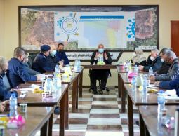 صورة لإجتماع لجنة كورونا