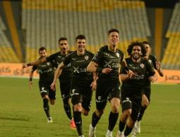 فرحة لاعبي الزمالك بالفوز