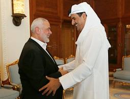 هنية وأمير قطر