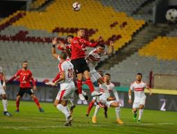 جانب من أحد مباريات الدوري المصري