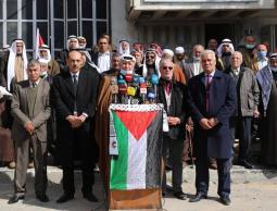 مؤتمر هيئة العشائر بشأن حوارات القاهرة