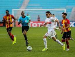 جانب من مباراة الزمالك والترجي