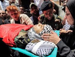 صورة من التشييع