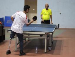 جانب من أحد مباريات البطولة