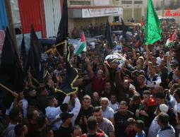 تشييع حاشد للشهيد بني عودة في طوباس