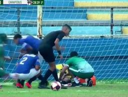 جانب من المباراة