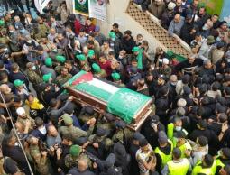 صورة من الجنازة