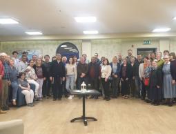 جانب من اللقاء التطبيعي