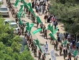 جانب من المسير