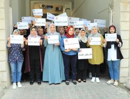 تحالف أمل لمناهضة العنف ضد المرأة يشارك في الإضراب النسوي العام