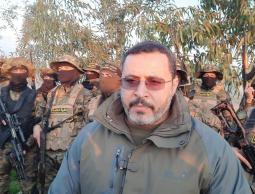 خالد منصور قائد المنطقة الجنوبية لسرايا القدس