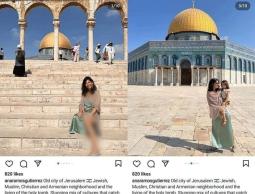 صور لمستوطنة شبه عارية خلال اقتحام الأقصى تثير موجة غضب