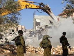 هدم منازل الفلسطينيين