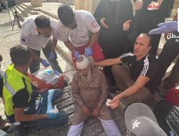 اصابات خلال التصدي للمستوطنين