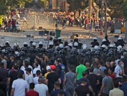 مواجهات مع أمن السلطة