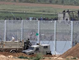 العائق الأمني على حدود غزة
