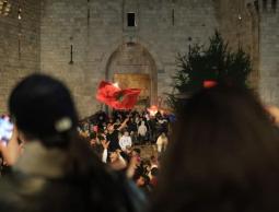 صورة من الاحتفالات بالقدس