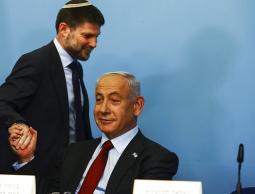 نتنياهو ووزير المالية، بتسلئيل سموتريتش، يوم الخميس الماضي