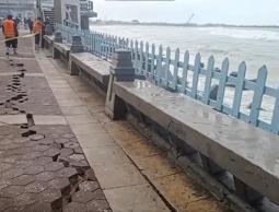 بعد انشقاق الرصيف في الإسكندرية.. ما حقيقة حدوث تسونامي؟