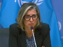 المقررة الأممية المعنية بحالة حقوق الإنسان في الأرض الفلسطينية المحتلة فرانشيسكا ألبانيز