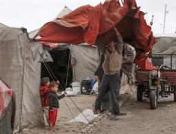 خيام النازحين