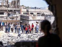 كارثة إنسانية في غزة.